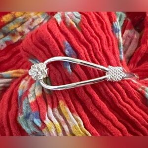 New~Silver Rose Bracelet